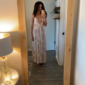 Tropical Olivaceous Maxi